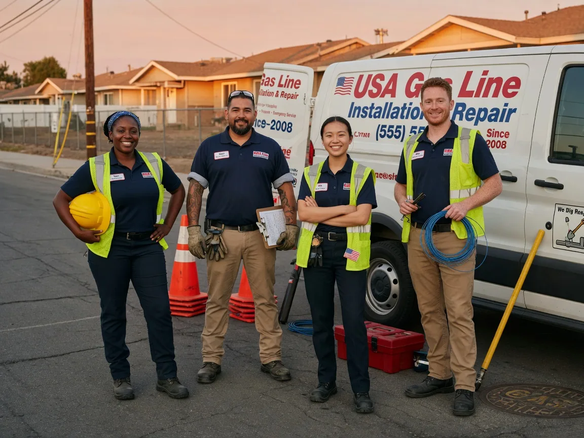 Gas Line Installation company in Meriden, WY